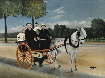 La Carriole du Pere Junier Henri Rousseau